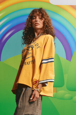 SABBI Happy Hour Tee in Yellow