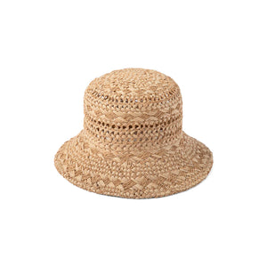 LACK OF COLOR Inca straw bucket hat- Special brown