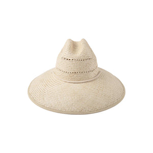 LACK OF COLOR Vista straw cowboy hat- White