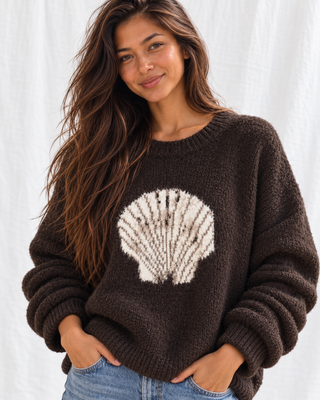 Slow Morning Sweater - Dark Brown