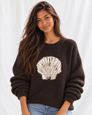 Slow Morning Sweater - Dark Brown