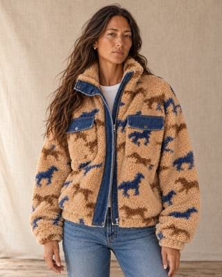 Clayton Jacket - Cuban Sand Horse