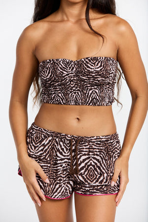 BENOA Namika Tube top-Safari