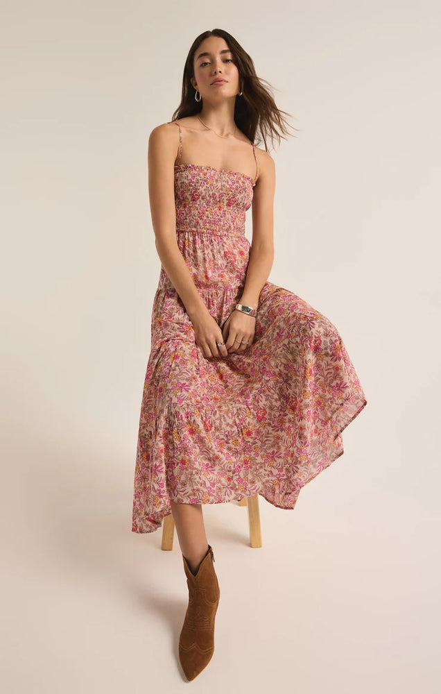 ZSUPPLY Balos Lima floral midi dress