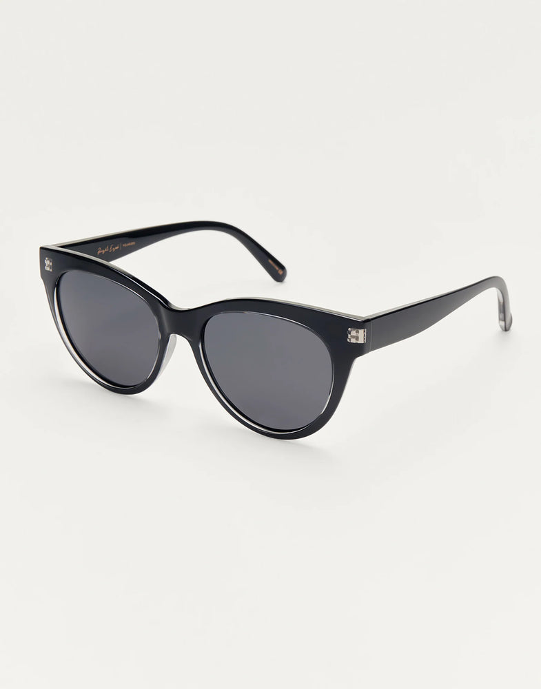 Zsupply Sunglasses Bright Eyed - Crystal Black Grey