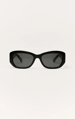 ZSUPPLY Legacy Polarized Sunglasses in Polished Black/Grey