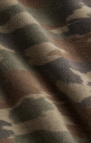 ZSUPPLY All Day Camo Knit Jacket in Classic Olive