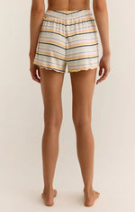 ZSUPPLY Soft Spot stripe short-White Shell