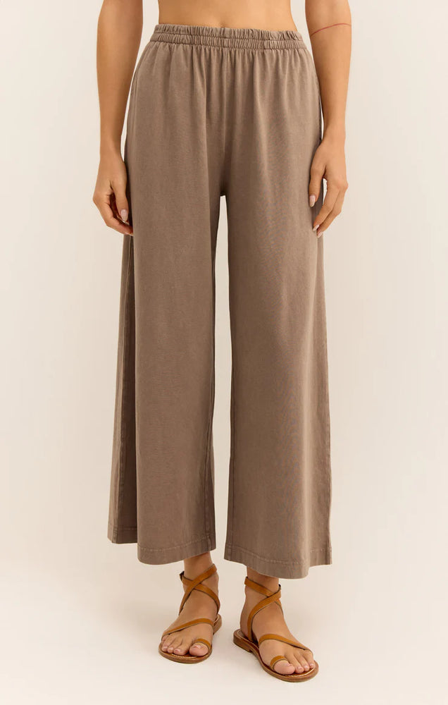 ZSUPPLY Scout jersey flare pant- Iced Coffee