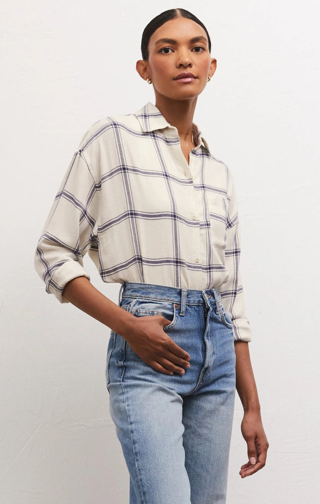 Zsupply River Plaid Button Up