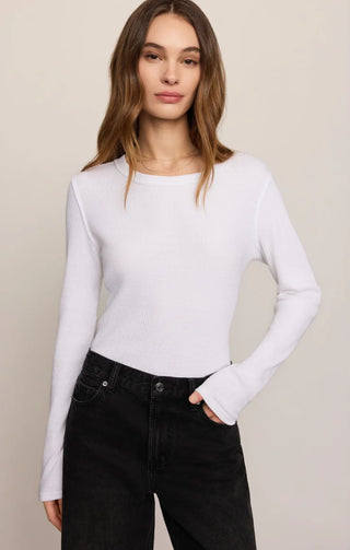 ZSUPPLY Arlet Mini Thermal Top in White