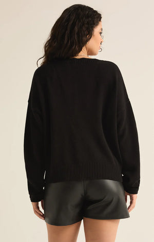 ZSUPPLY Sienna Love Sweater - Black