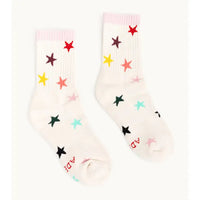 Rainbow Stars Socks