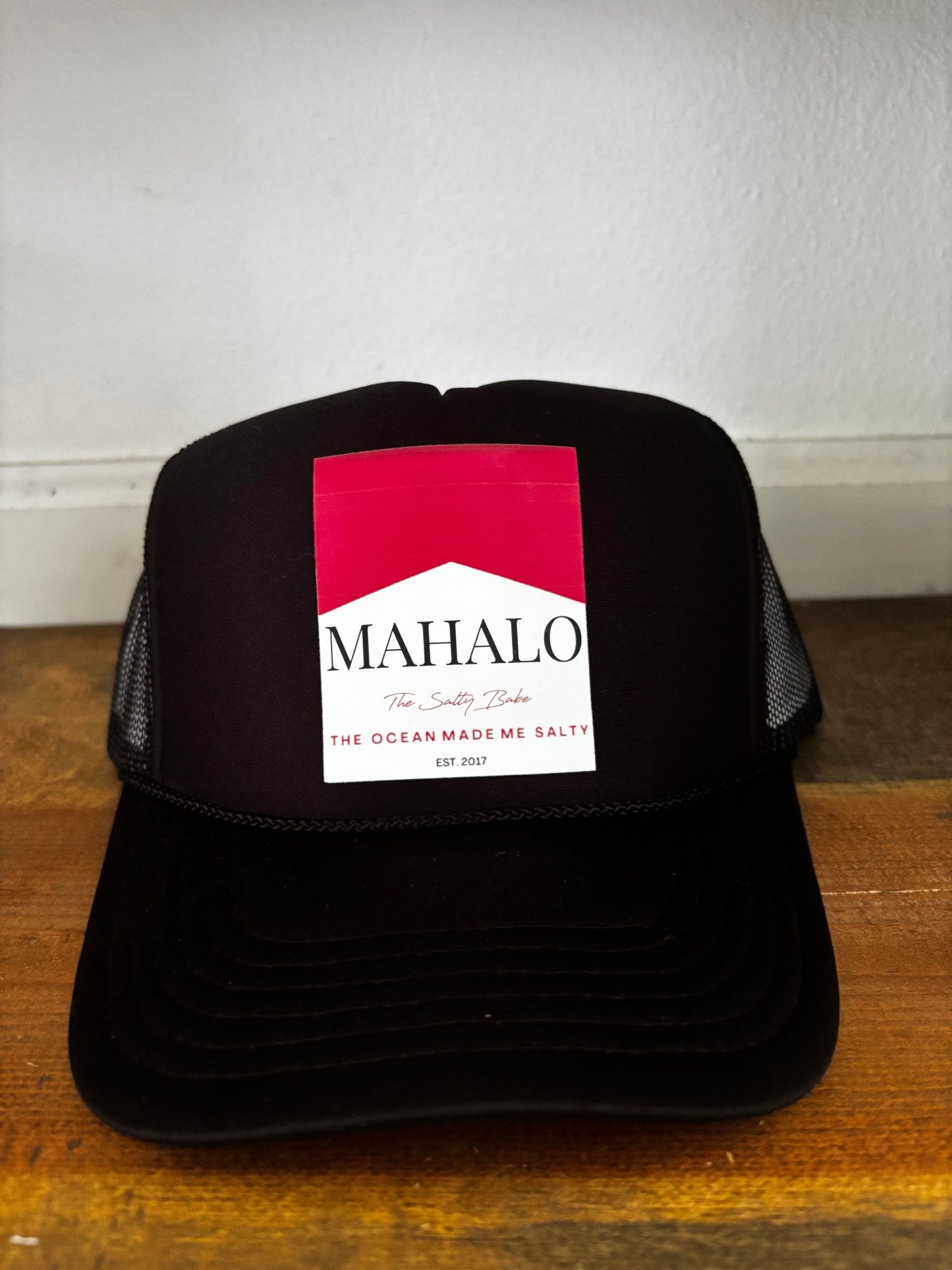 Addicted Mahalo Trucker Hat - The Salty BabeHats
