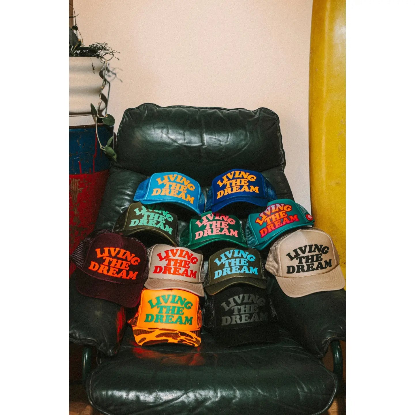 A+H Living The Dream Trucker Hat - The Salty BabeHats