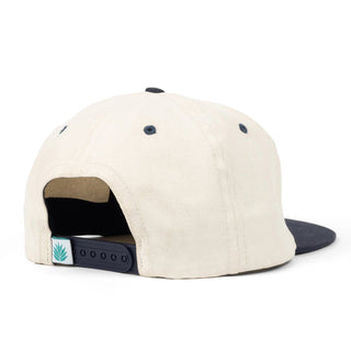 All Hat No Cattle Hat - White/Navy | The Salty Babe