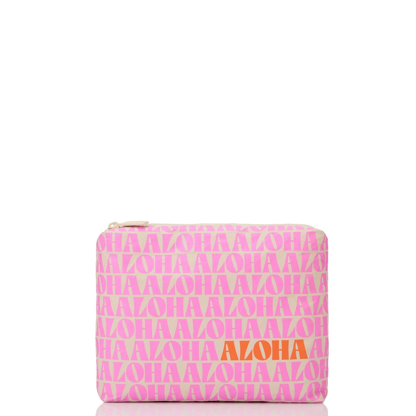 ALOHA COLLECTION Aloha Nui Small Pouch - Fruit Punch/Sandstone - The Salty BabePouch