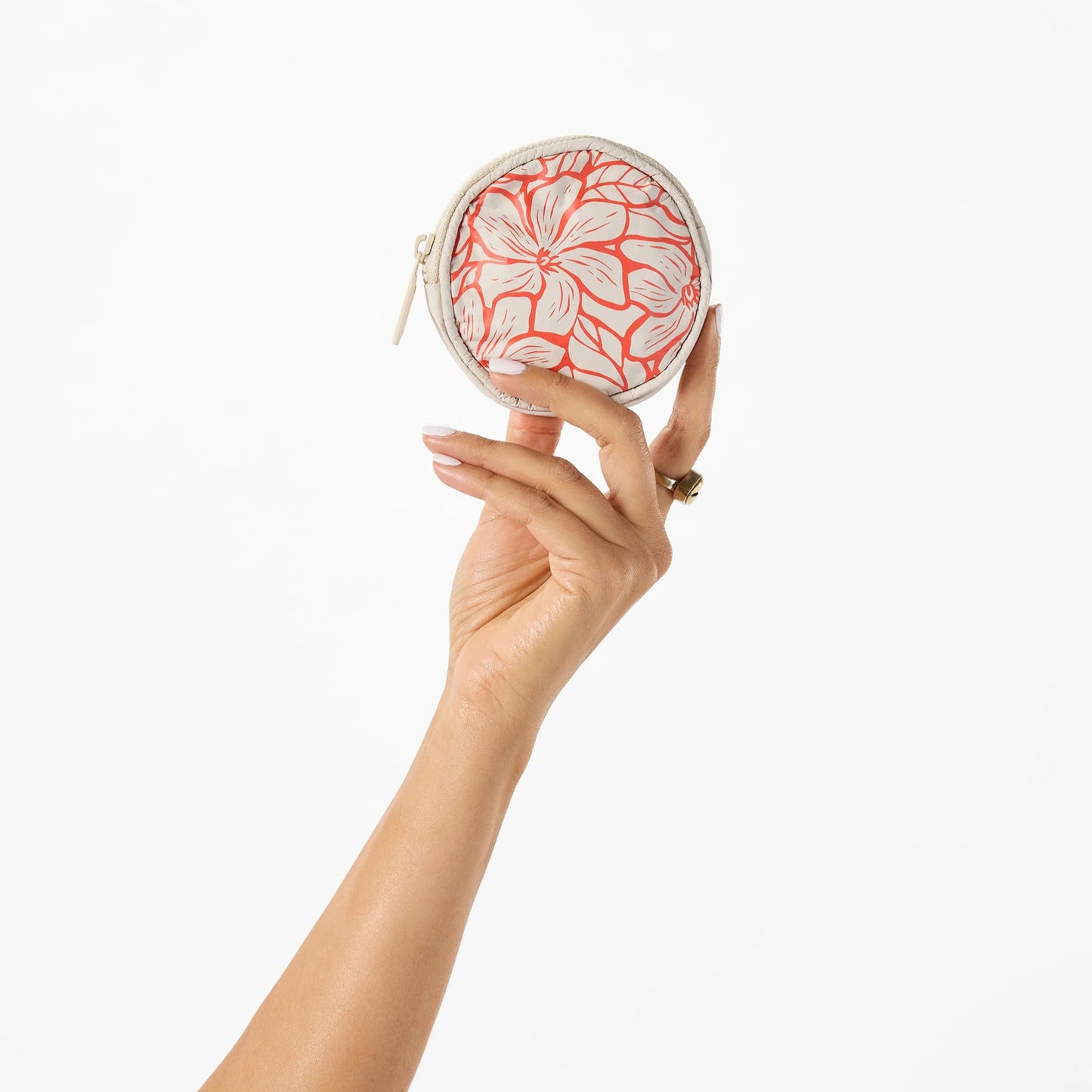 ALOHA COLLECTION Backyard Cutie - Red Haute/Sandstone - The Salty BabePouch