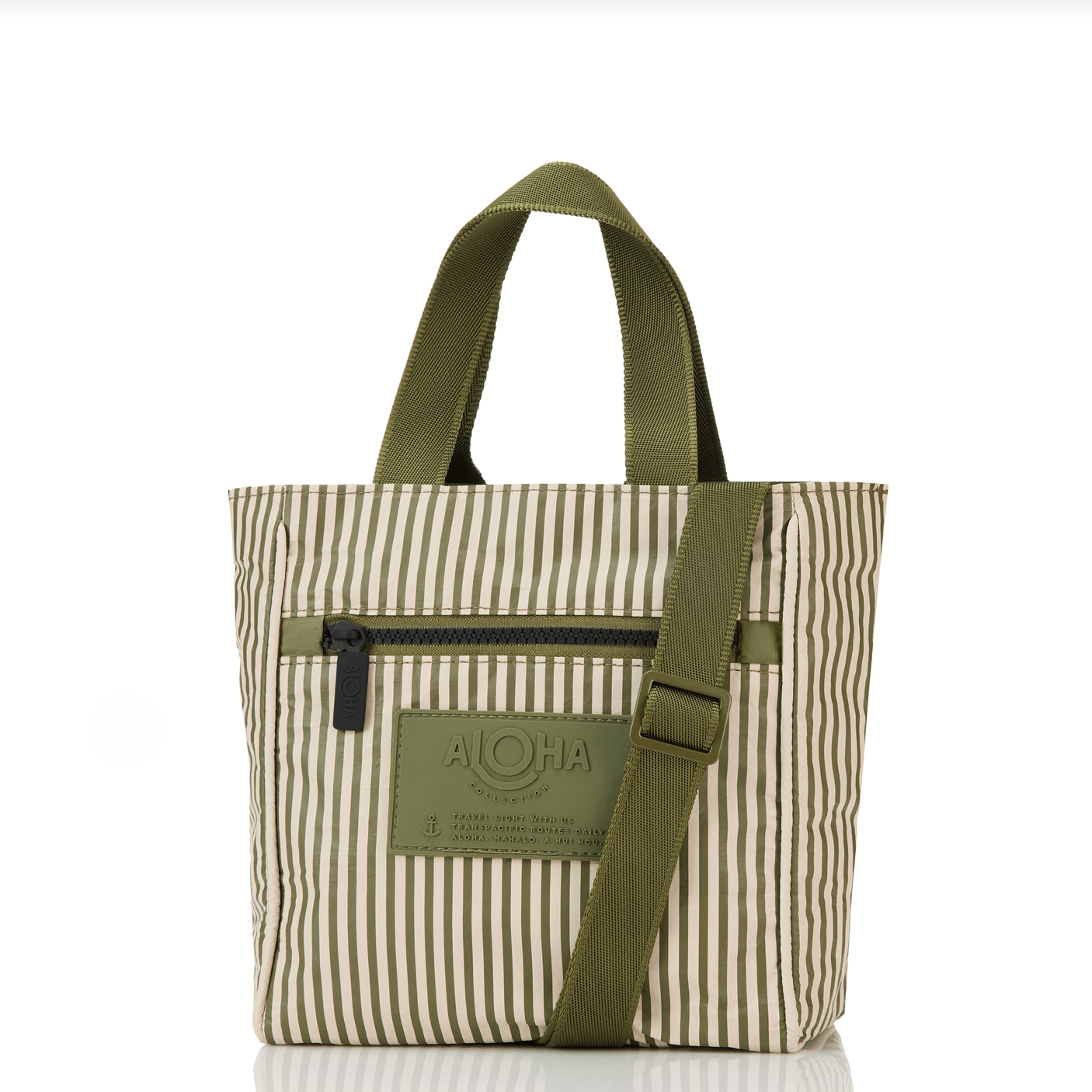ALOHA COLLECTION Cabana Crossbody Bag - Olive/Sandstone - The Salty BabeBags