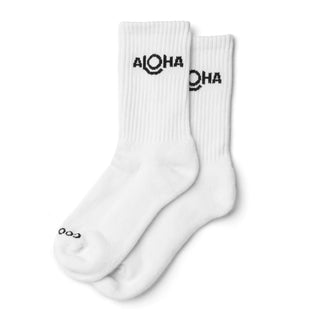 ALOHA COLLECTION Crew Sock - The Salty BabeFootwear