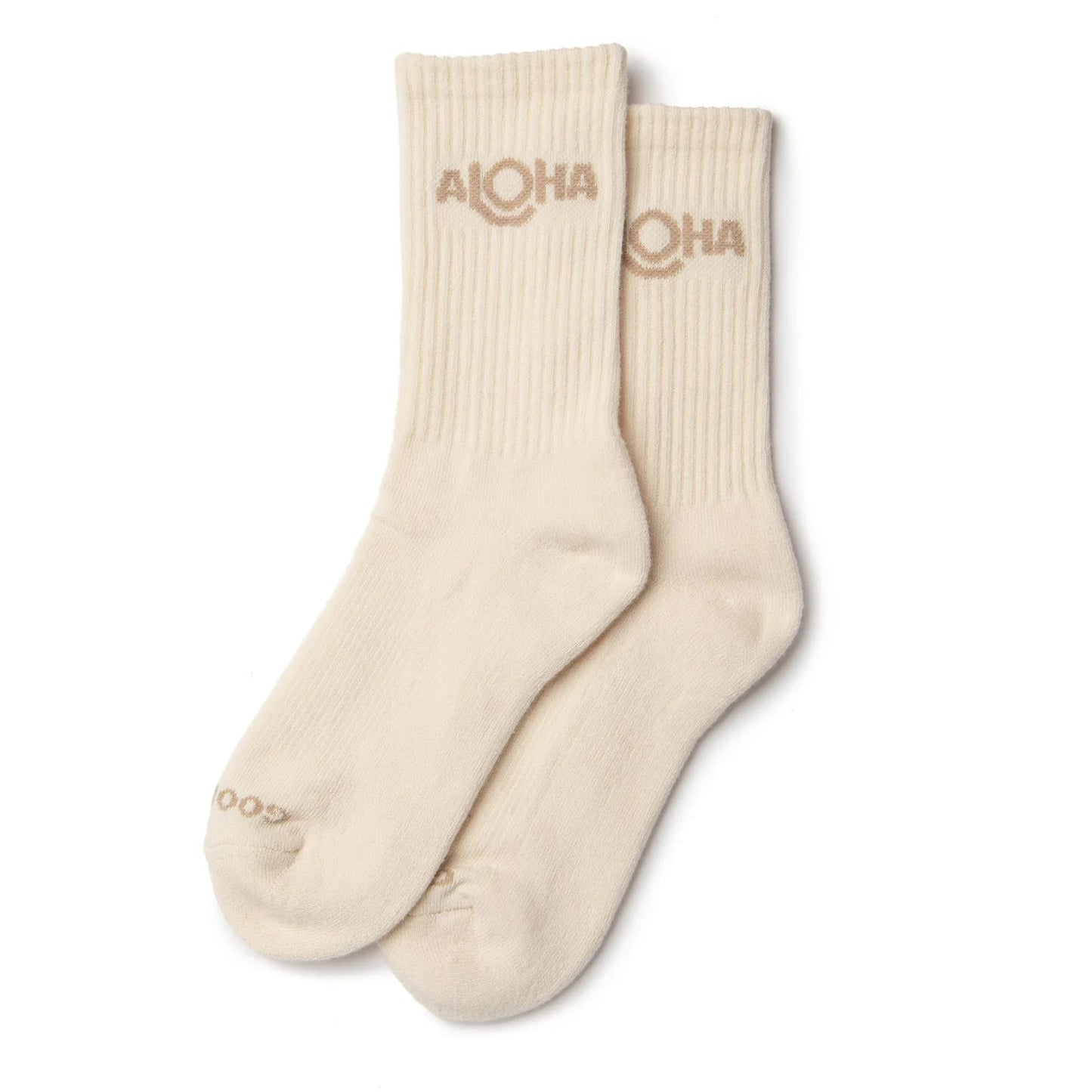 ALOHA COLLECTION Crew Sock - The Salty BabeFootwear