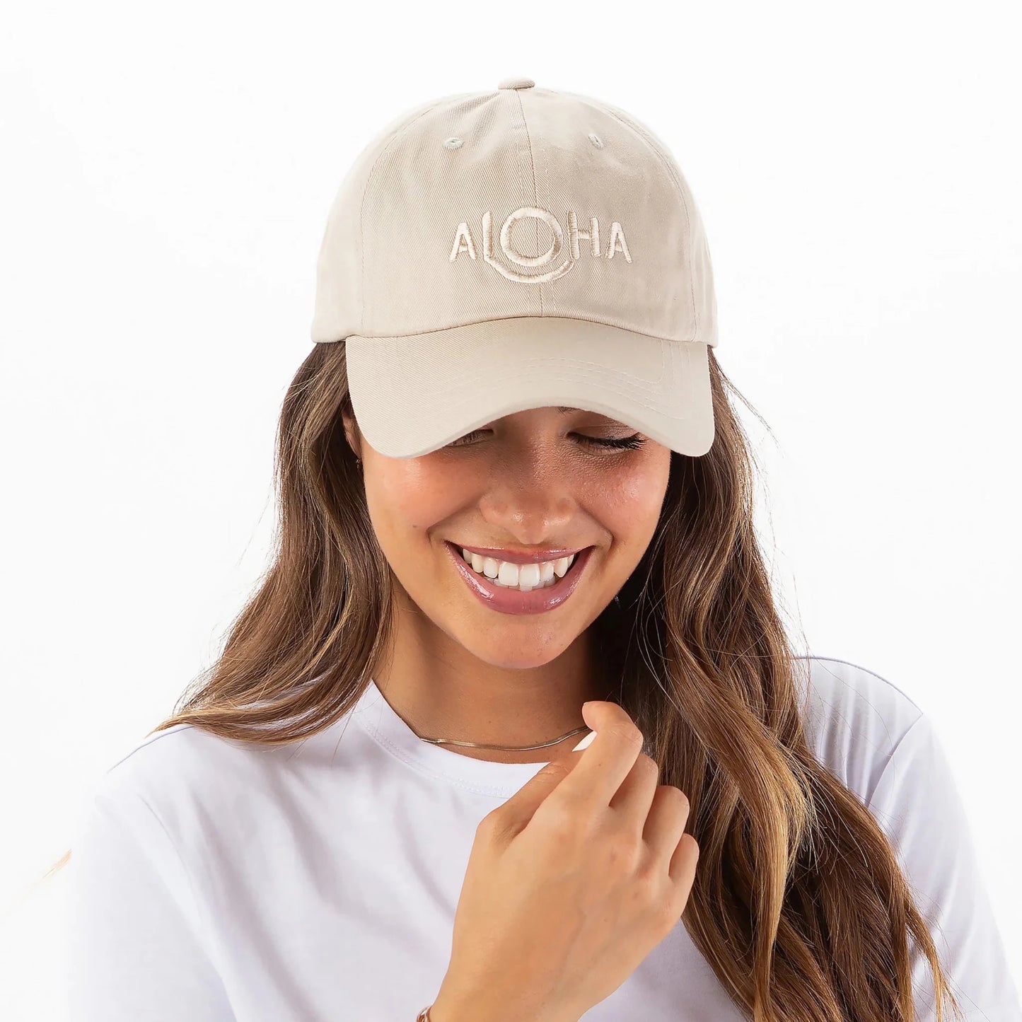 ALOHA COLLECTION Dad Hat - Sandstone - The Salty BabeHats