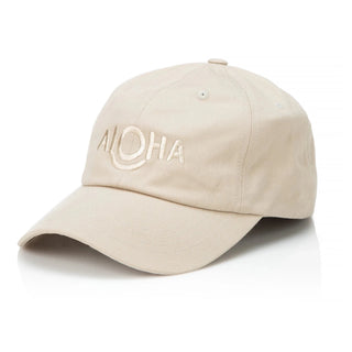 ALOHA COLLECTION Dad Hat - Sandstone - The Salty BabeHats