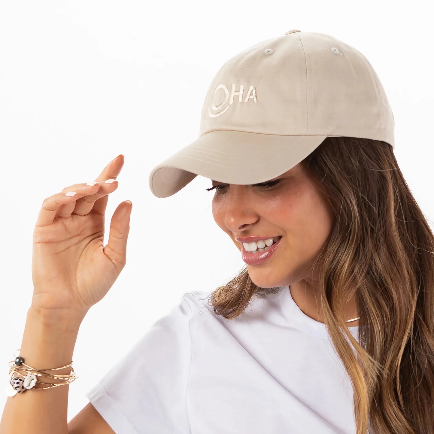 ALOHA COLLECTION Dad Hat - Sandstone - The Salty BabeHats