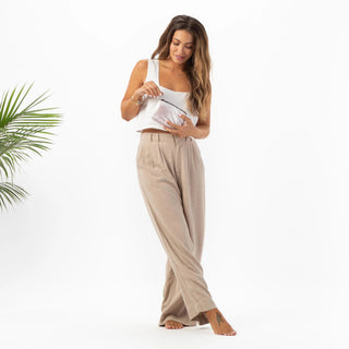 ALOHA COLLECTION Day Palms Mini Pouch - Rose Gold - The Salty BabePouch