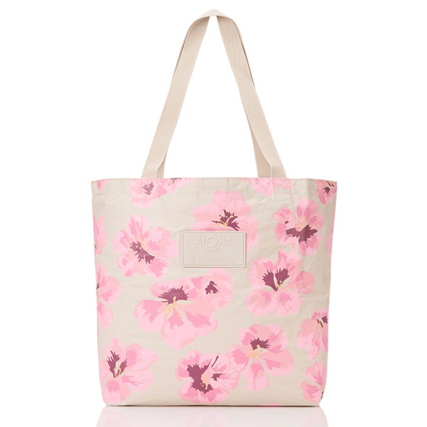 ALOHA COLLECTION Flutter Reversible Tote - Blush - The Salty BabeTote Bag