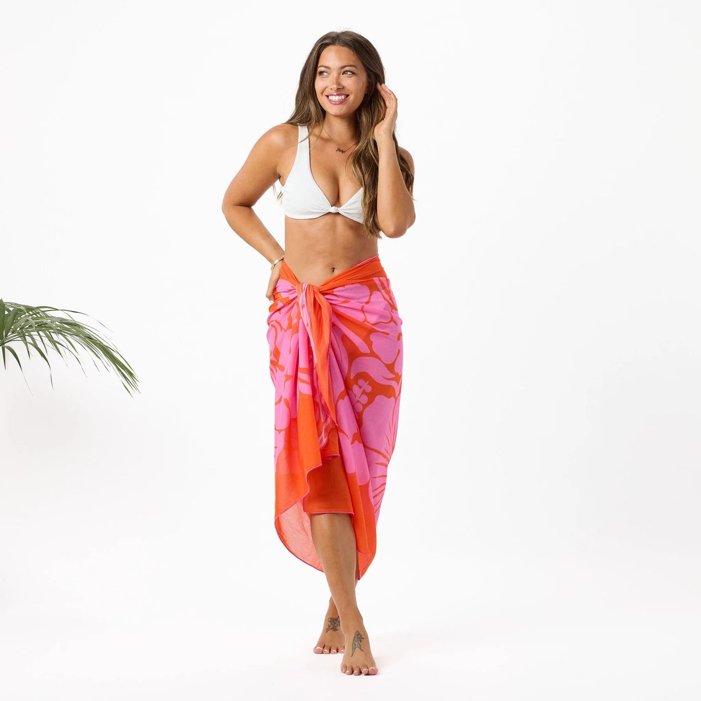 ALOHA COLLECTION Heipua Pareo - Red Haute - The Salty BabePareo