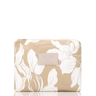 ALOHA COLLECTION Hoaloha Mid Pouch - Latte - The Salty BabePouch