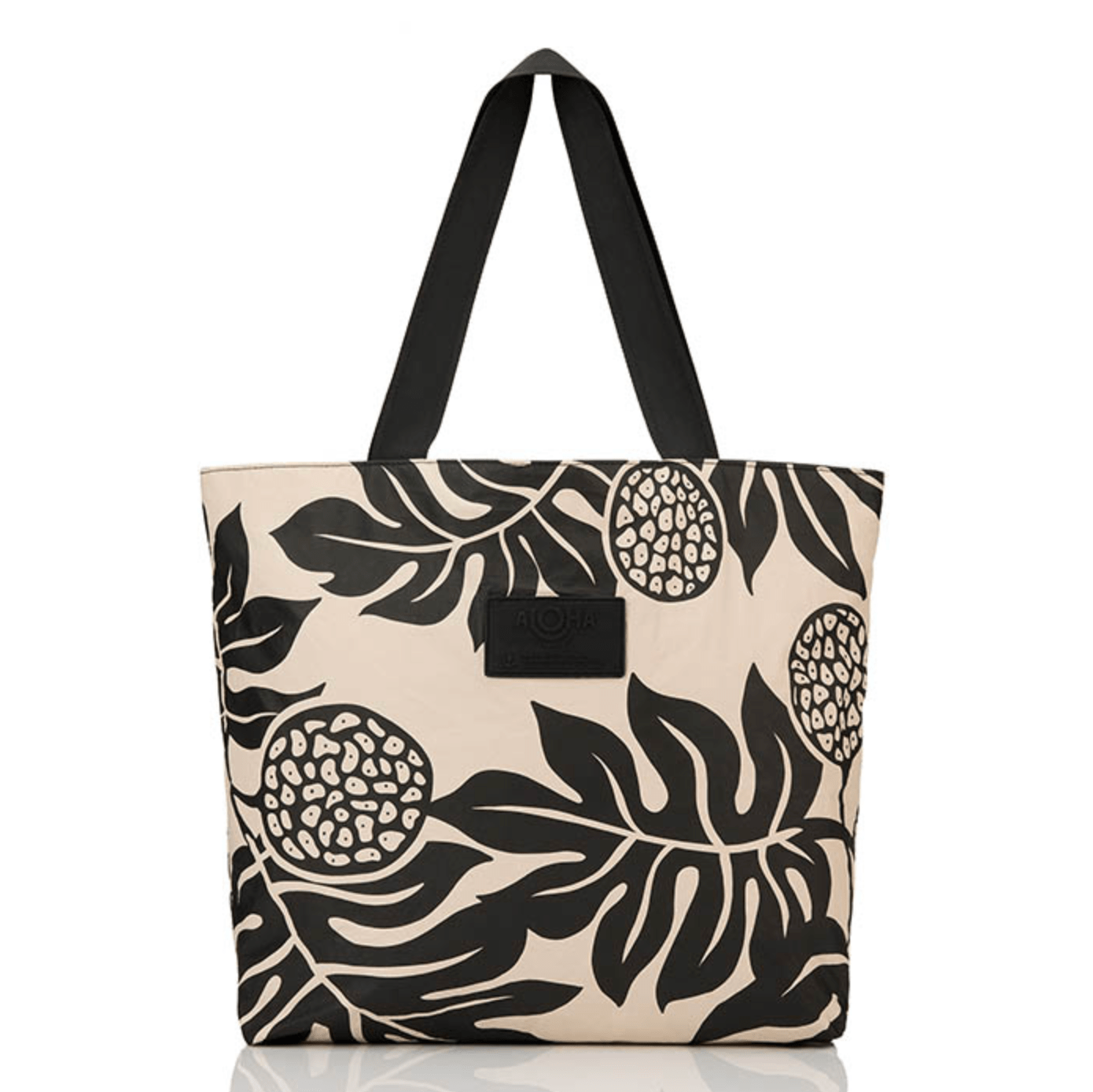 ALOHA COLLECTION Holomua Day Tripper - Black/Sandstone - The Salty BabeBags