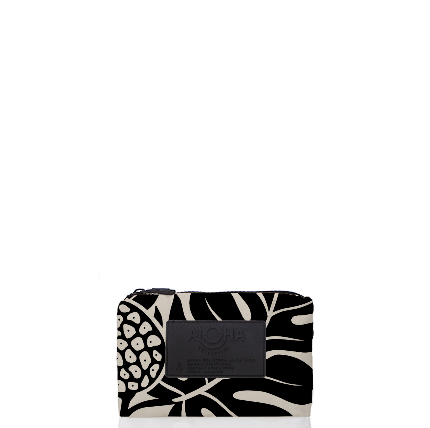 ALOHA COLLECTION Holomua Mini Pouch - Black/Sandstone - The Salty BabePouch