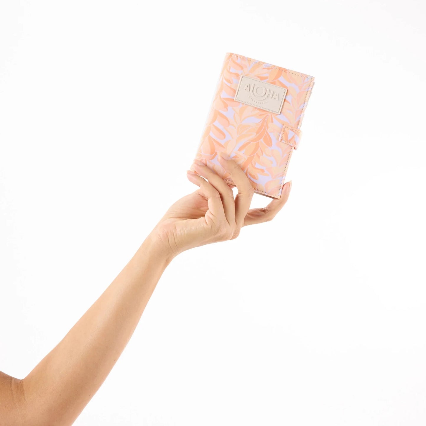 ALOHA COLLECTION Lei Stand Passport Holder - Peachy - The Salty BabePassport Holder