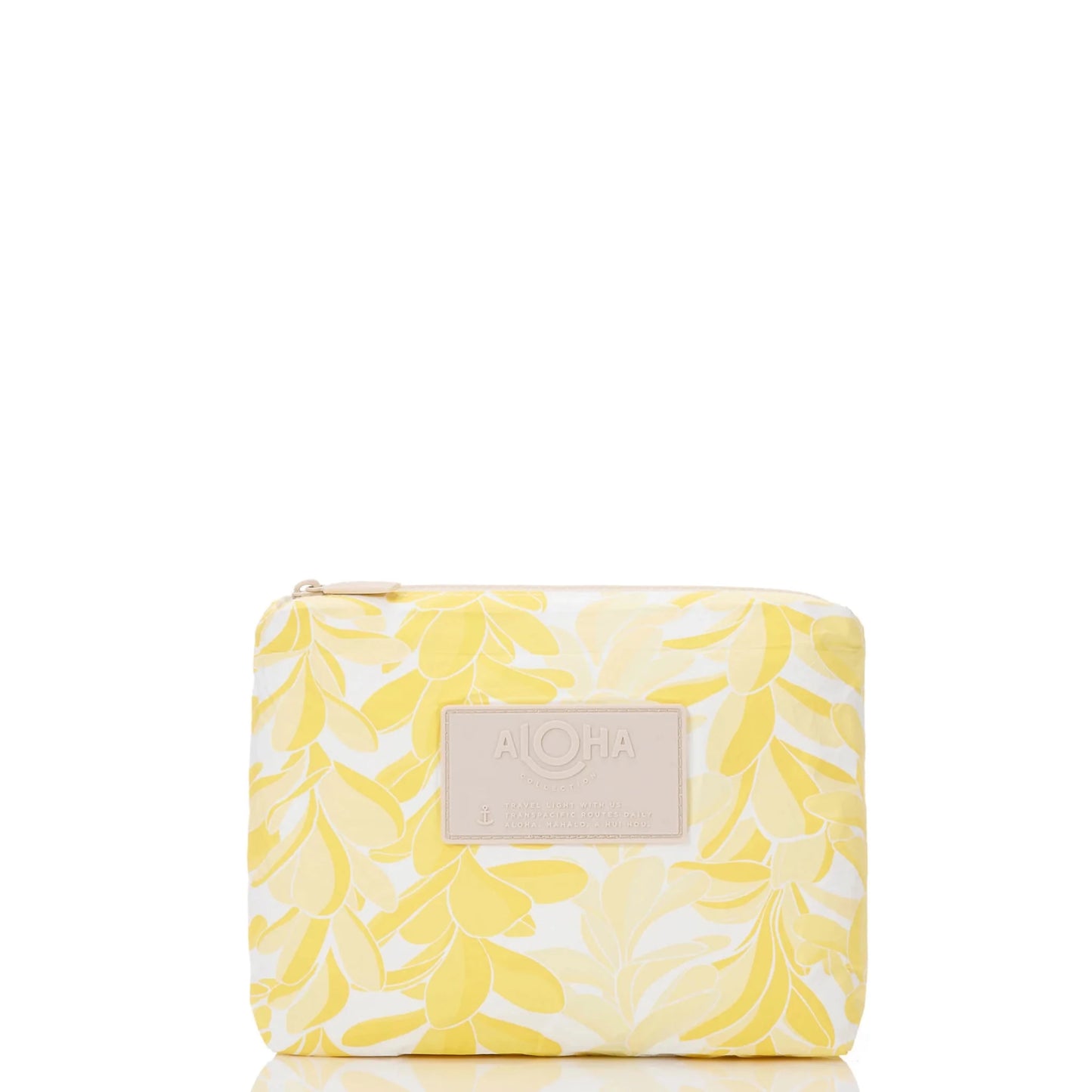ALOHA COLLECTION Lei Stand Small Pouch - Yellows - The Salty BabePouch