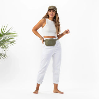 ALOHA COLLECTION Mini Hip pack - Monochrome Olive - The Salty BabeFanny Packs