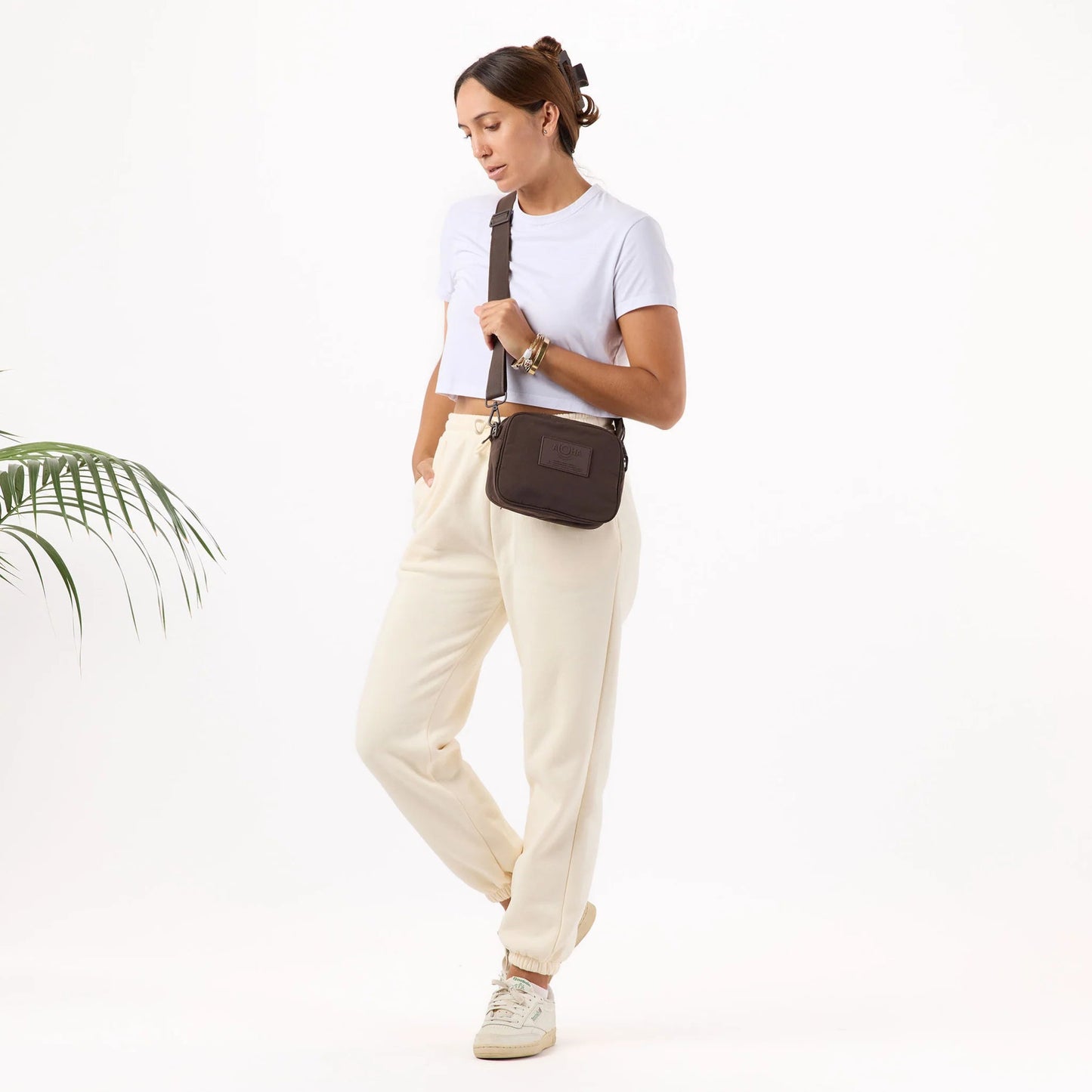 ALOHA COLLECTION Monochrome Le Tour - Coconut - The Salty BabeBags