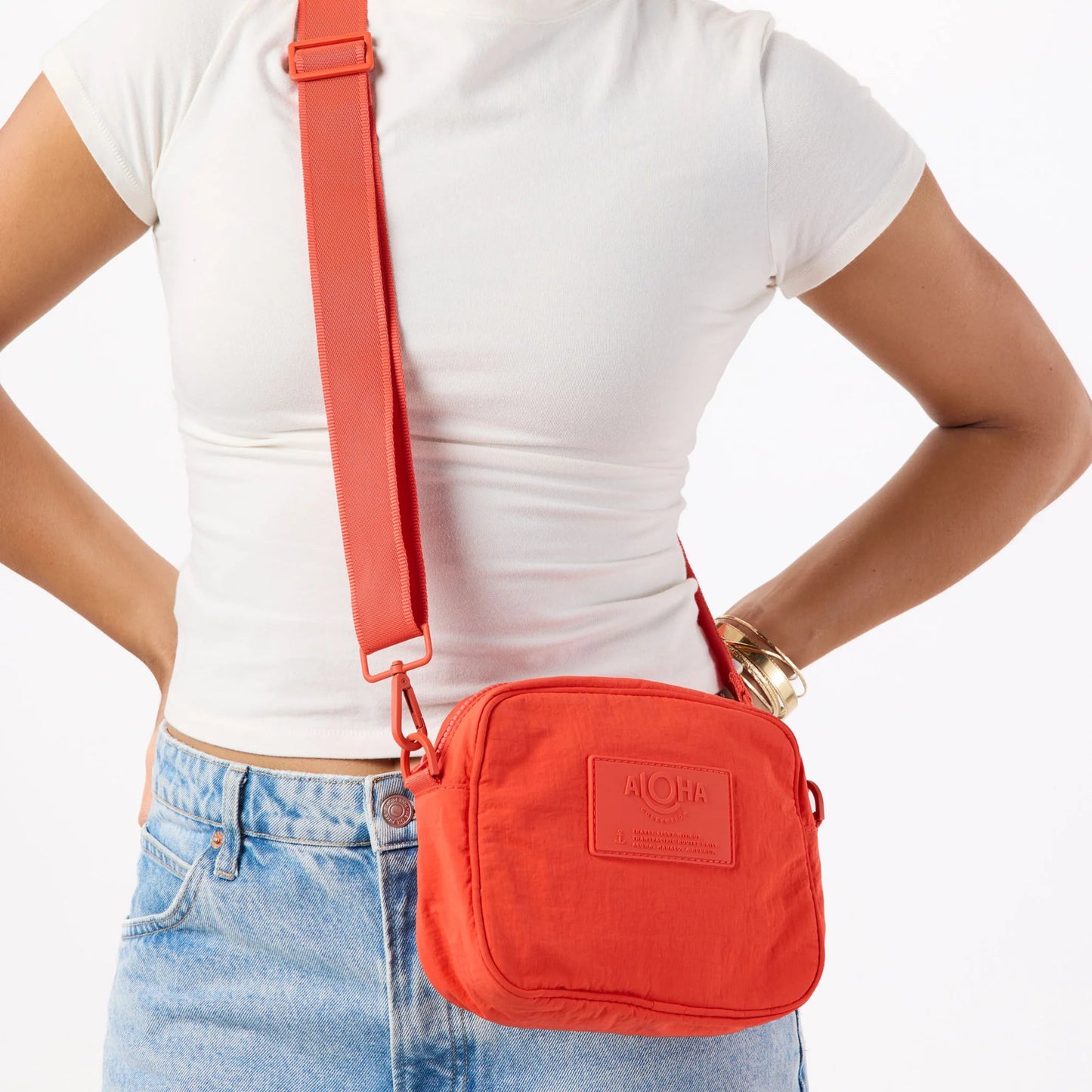 ALOHA COLLECTION Monochrome Le Tour - Red Haute - The Salty BabeBags