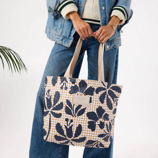 ALOHA COLLECTION Picnic Fleur Day Tripper - Neptune - The Salty BabeTote Bag