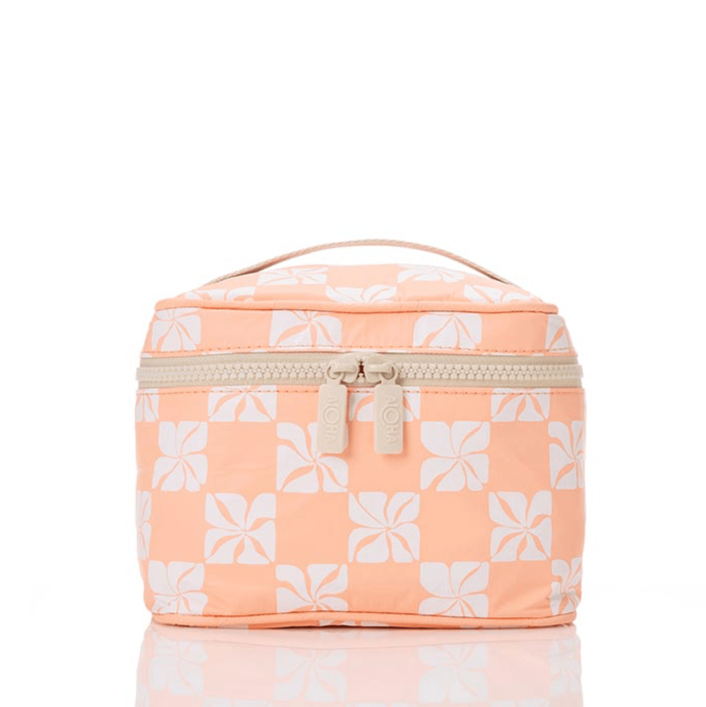 ALOHA COLLECTION Pua Check Cabin Crew Kit - Peachy - The Salty BabeMakeup Bags