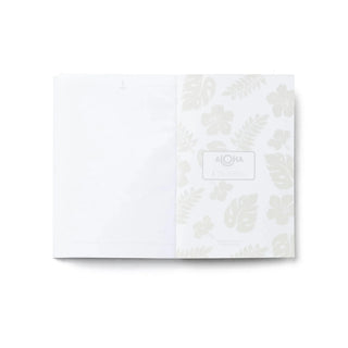 ALOHA COLLECTION Salina Tiny Stripe Notebook - Navy - The Salty BabeBooks