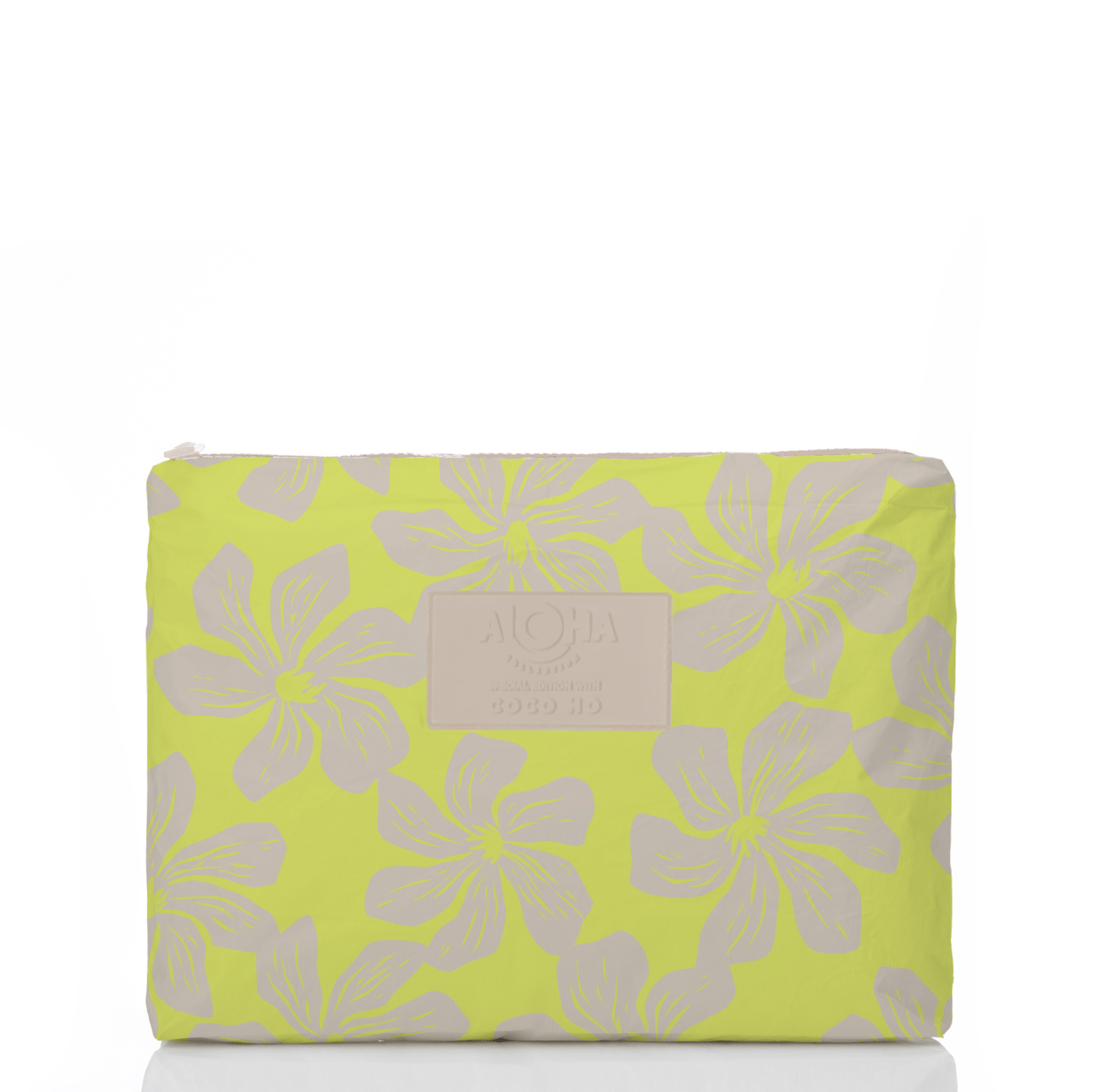 ALOHA COLLECTION Tiare Mid Pouch - Highlighter/Sandstone - The Salty BabePouch