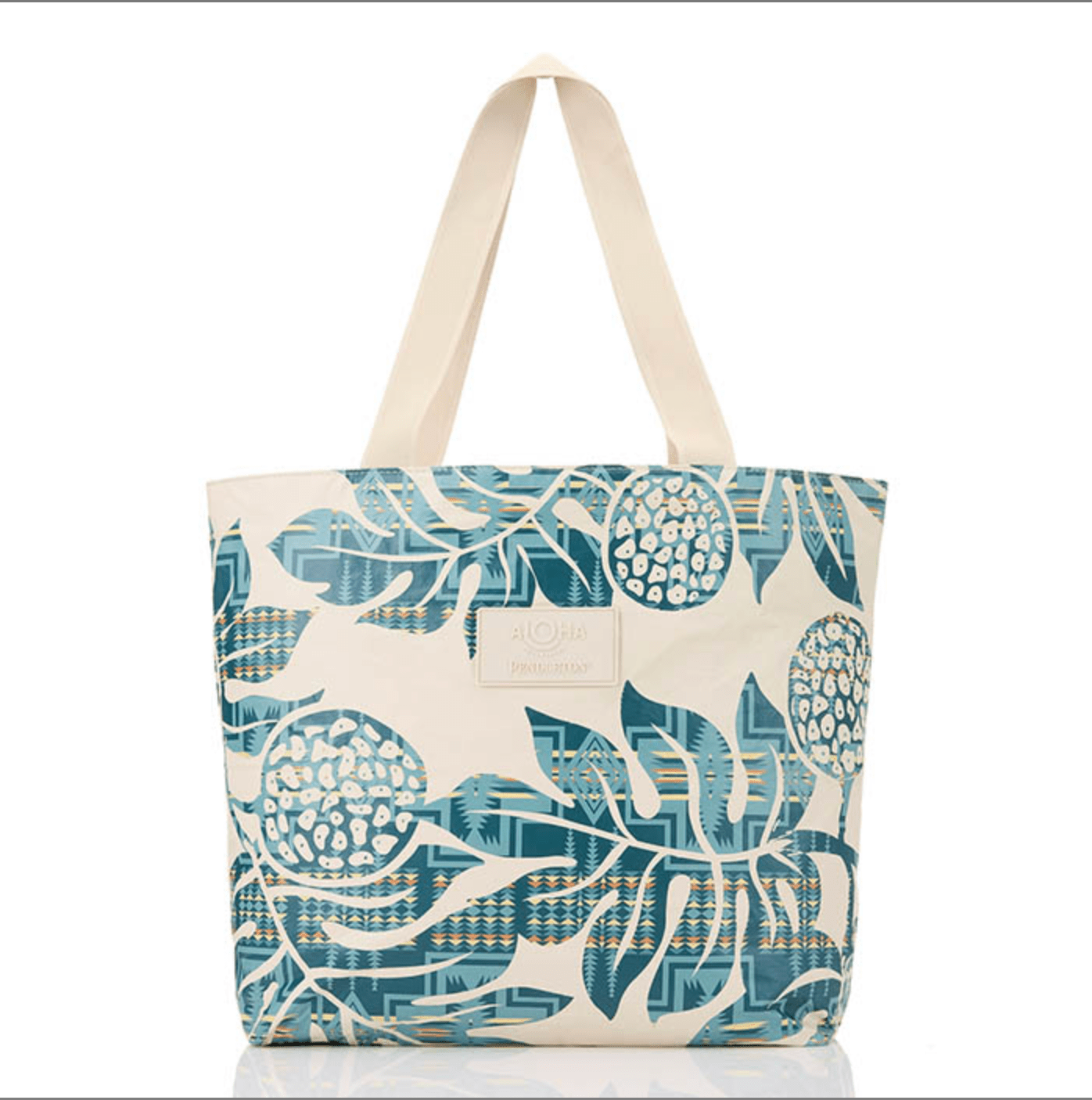 ALOHA COLLECTION x PENDLETON Holomua Harding Day Tripper - Tide/Sandstone - The Salty BabeTote Bag