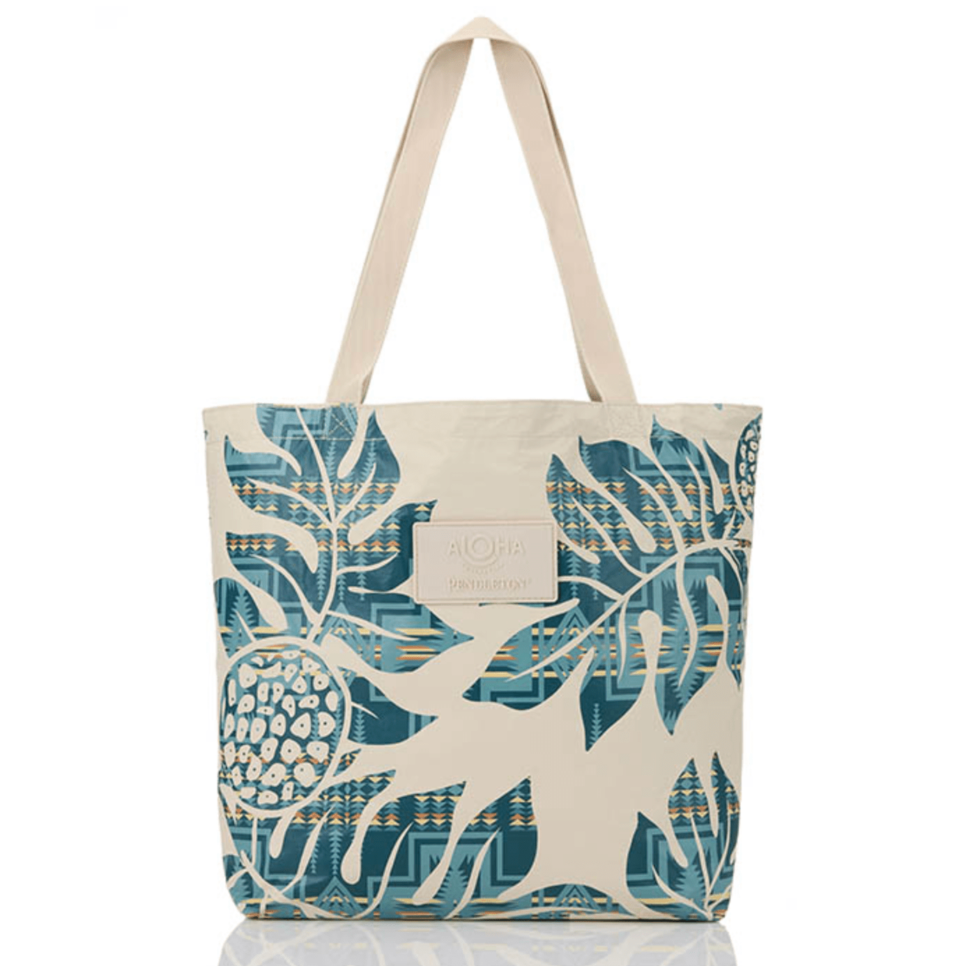 ALOHA COLLECTION x PENDLETON Holomua Harding Reversible Tote - Tide/Sandstone - The Salty BabeTote Bag