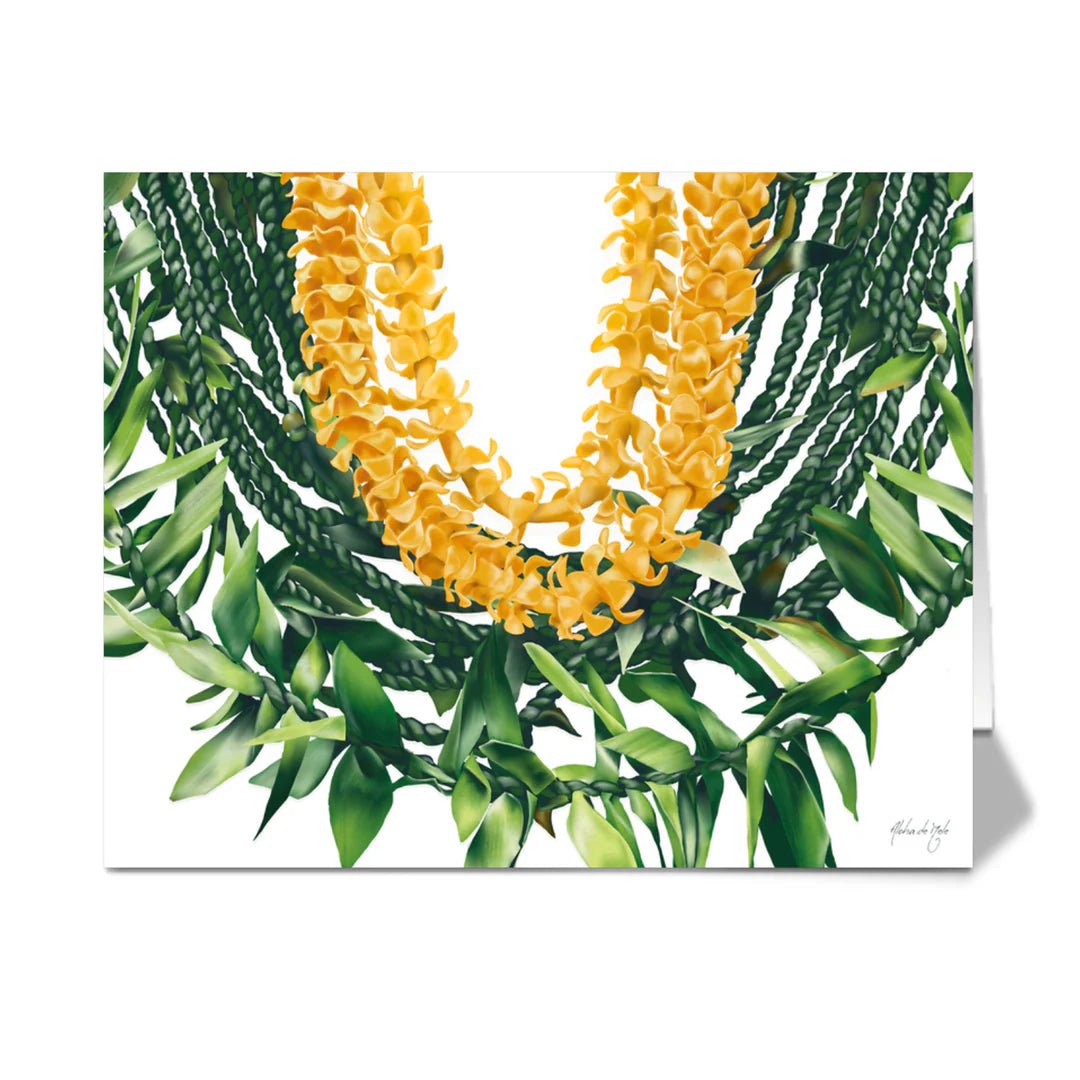 Aloha De Mele Greeting Cards - The Salty BabeGreeting Cards