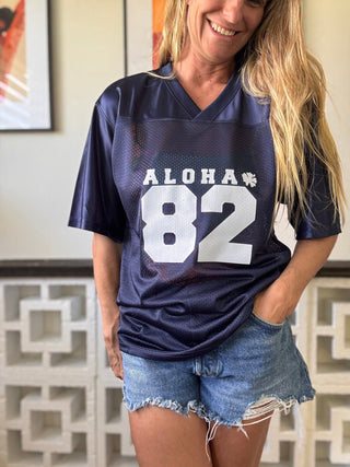 Aloha Game Time Mesh Jersey - The Salty BabeTop