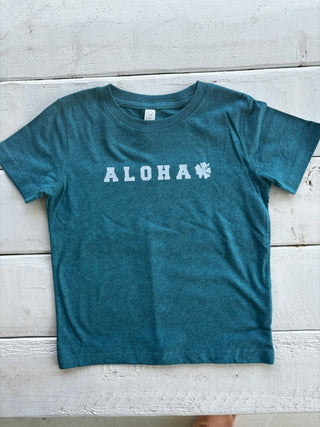Aloha Hibiscus Kids Tee and Onesie - The Salty BabeGraphic Tee Shirts