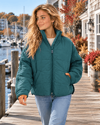 Alpine Quilted Jacket | The Salty Babe