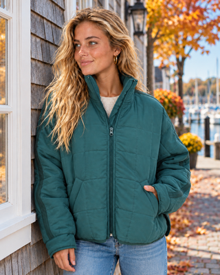 Alpine Quilted Jacket | The Salty Babe